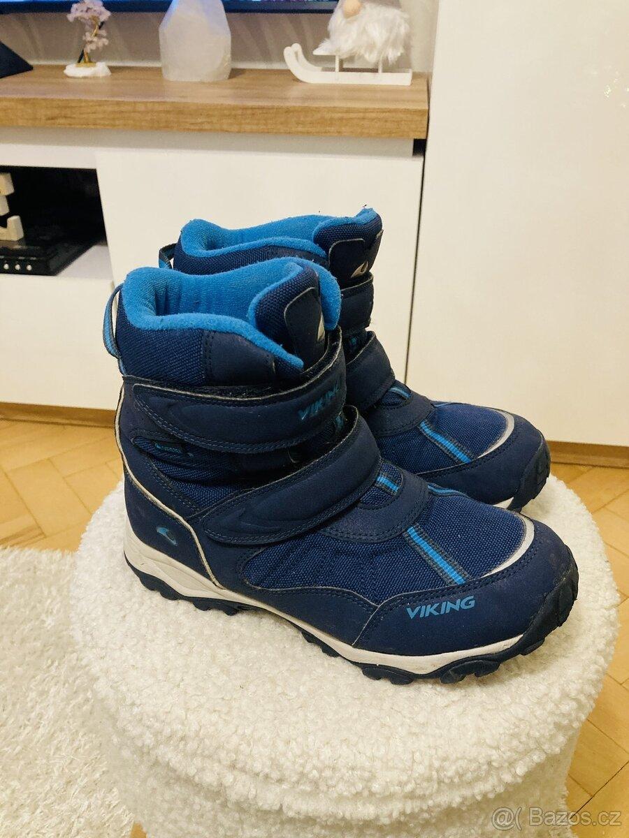 Dětské zimní boty norské značky Viking vel.36