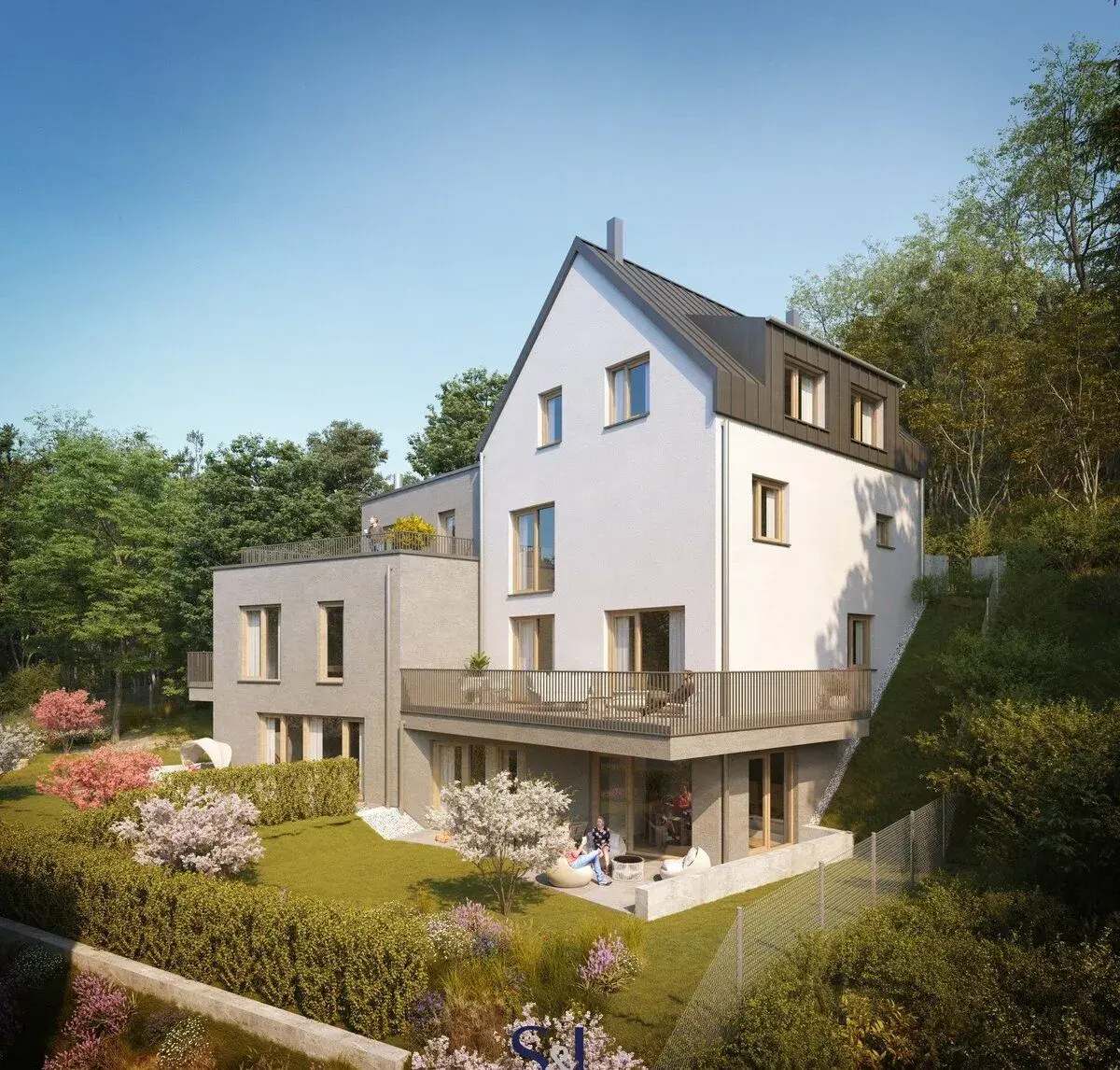 Prodej výjimečné dvougenerační vily 249 m² se zahradou v pre