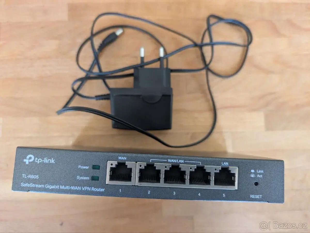Tp link TL-R605 z profi řady Omada