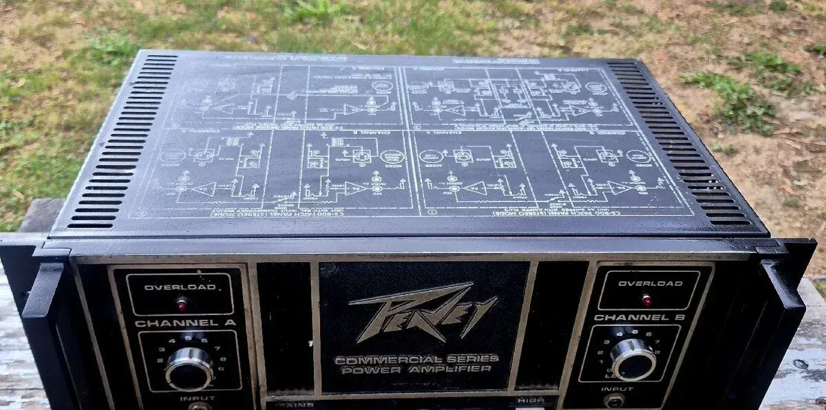 Zesilovač koncový Peavey CS 800.