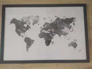 Plakát kontinenty 60x90 cm