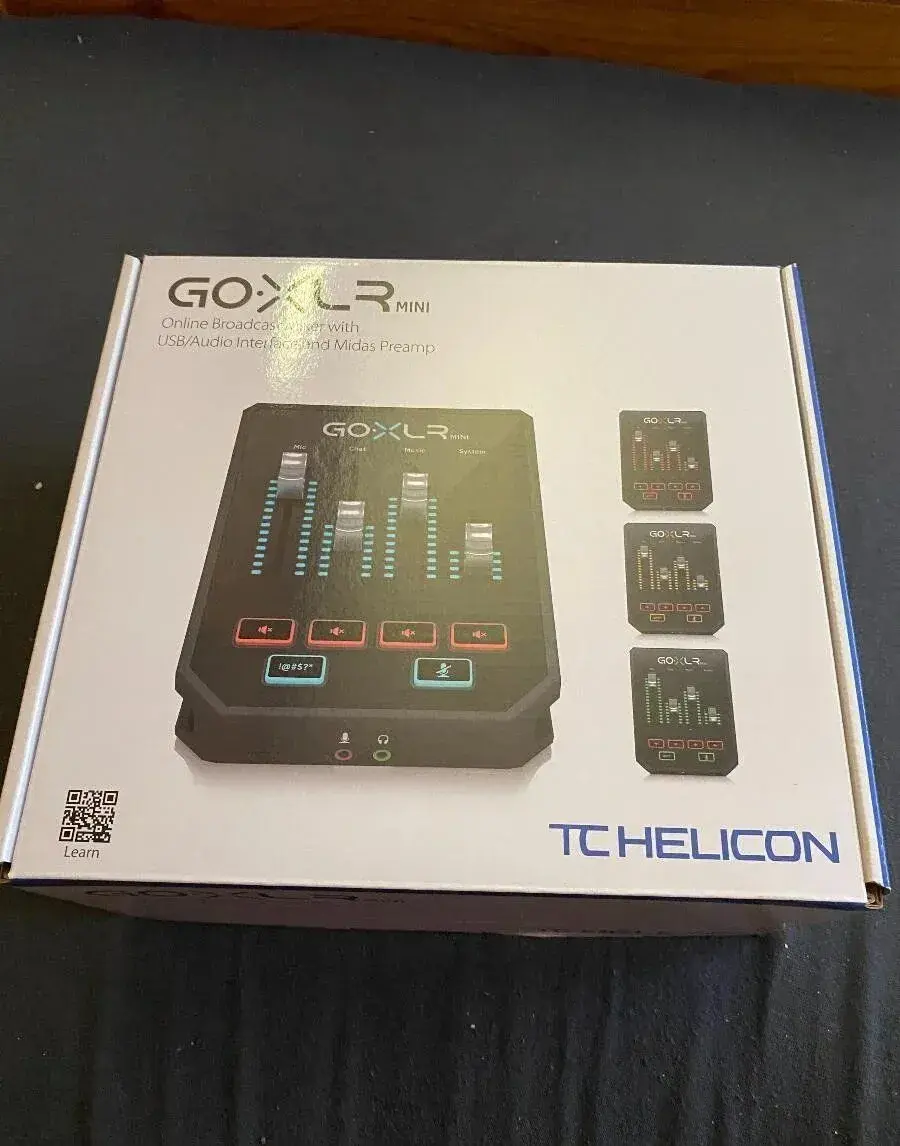 TC Helicon GoXLR Mini – USB audio mixpult / zvuková karta