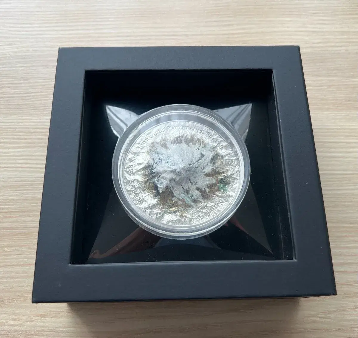 Stříbrná mince Seven Summits - Elbrus - BU 5 oz