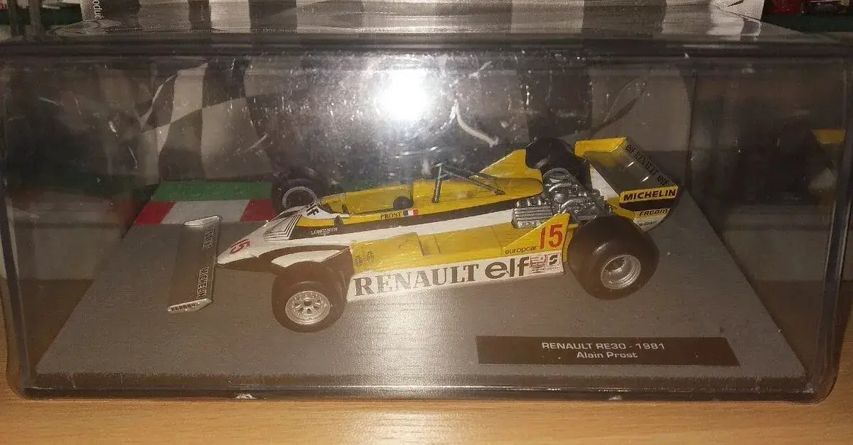 F1 Renault RE30 turbo #15 Alain Prost 1981 IXO/Altaya 1:43