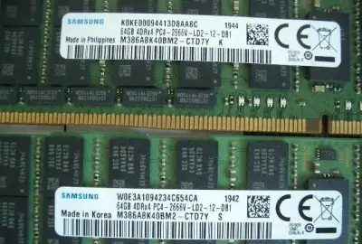 64GB LRDIMM DDR4 2666 Samsung M386A8K40BM2-CTD, cena/ks