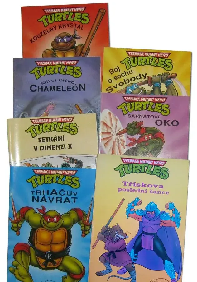 Komiksy Turtles - Želvy ninja
