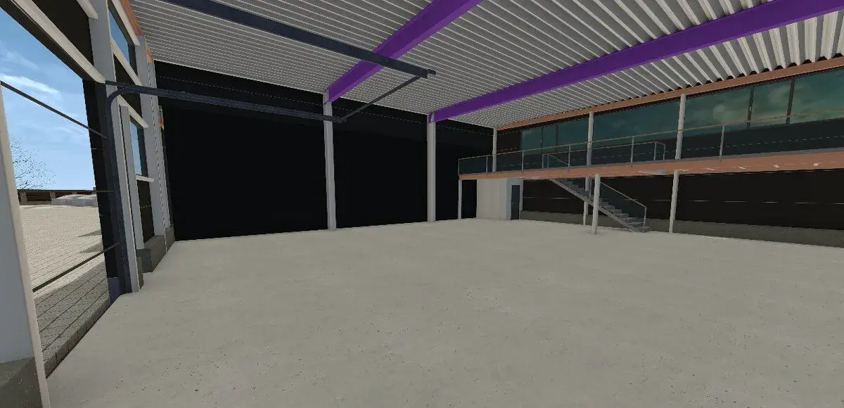 Pronájem skladovacího prostoru – 290 m2, Rožnov p.R.