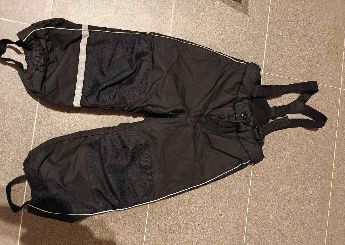 Oteplováky HM vel.98 +bunda 3-4roky