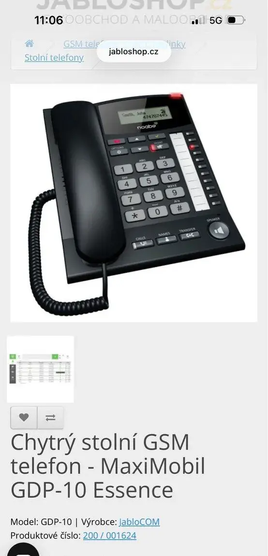 Telefon Jablotron