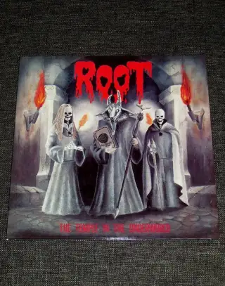 LP + 7" Root - The Temple In The Underworld (1992) + SLIPMA