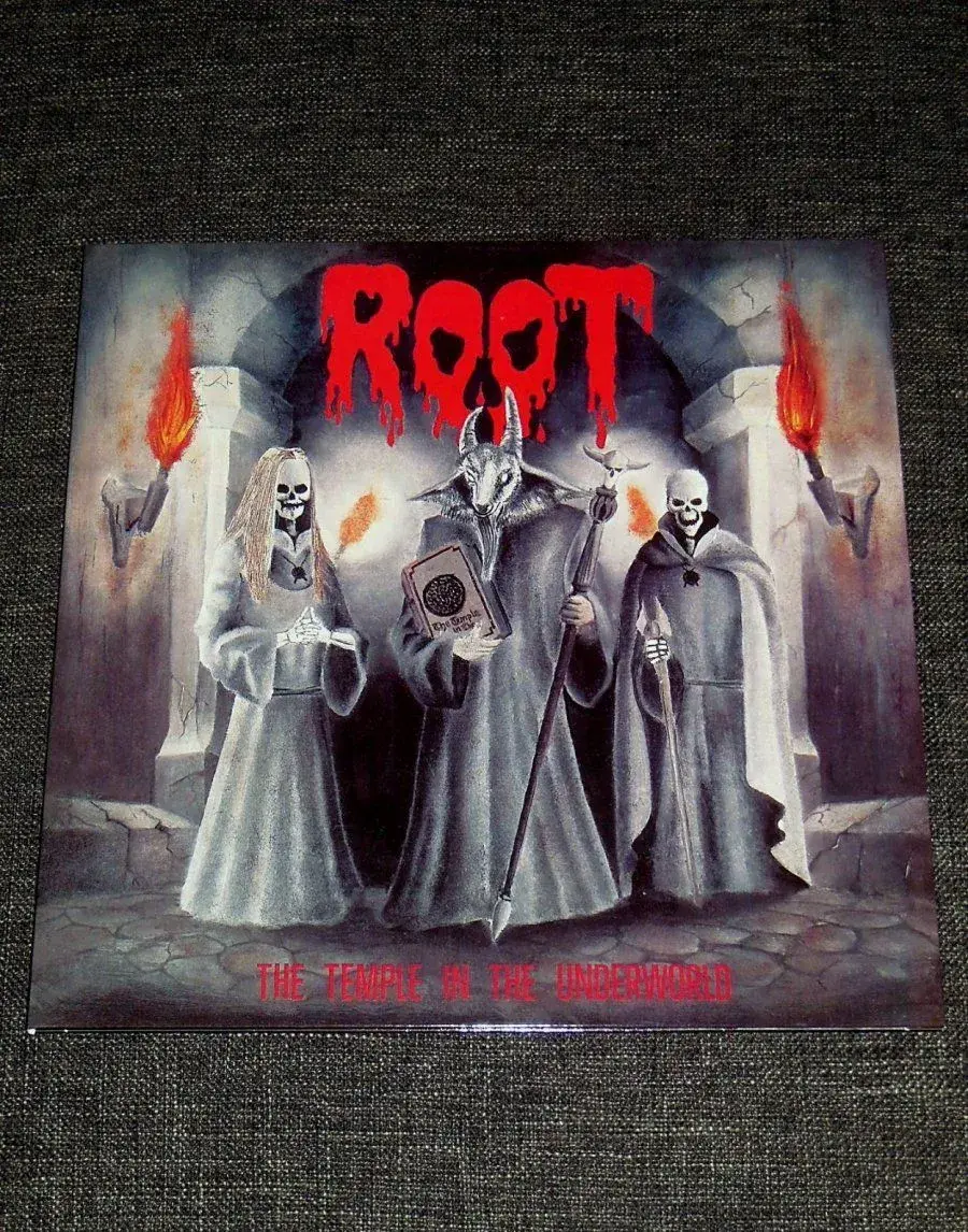 LP + 7" Root - The Temple In The Underworld (1992) + SLIPMA