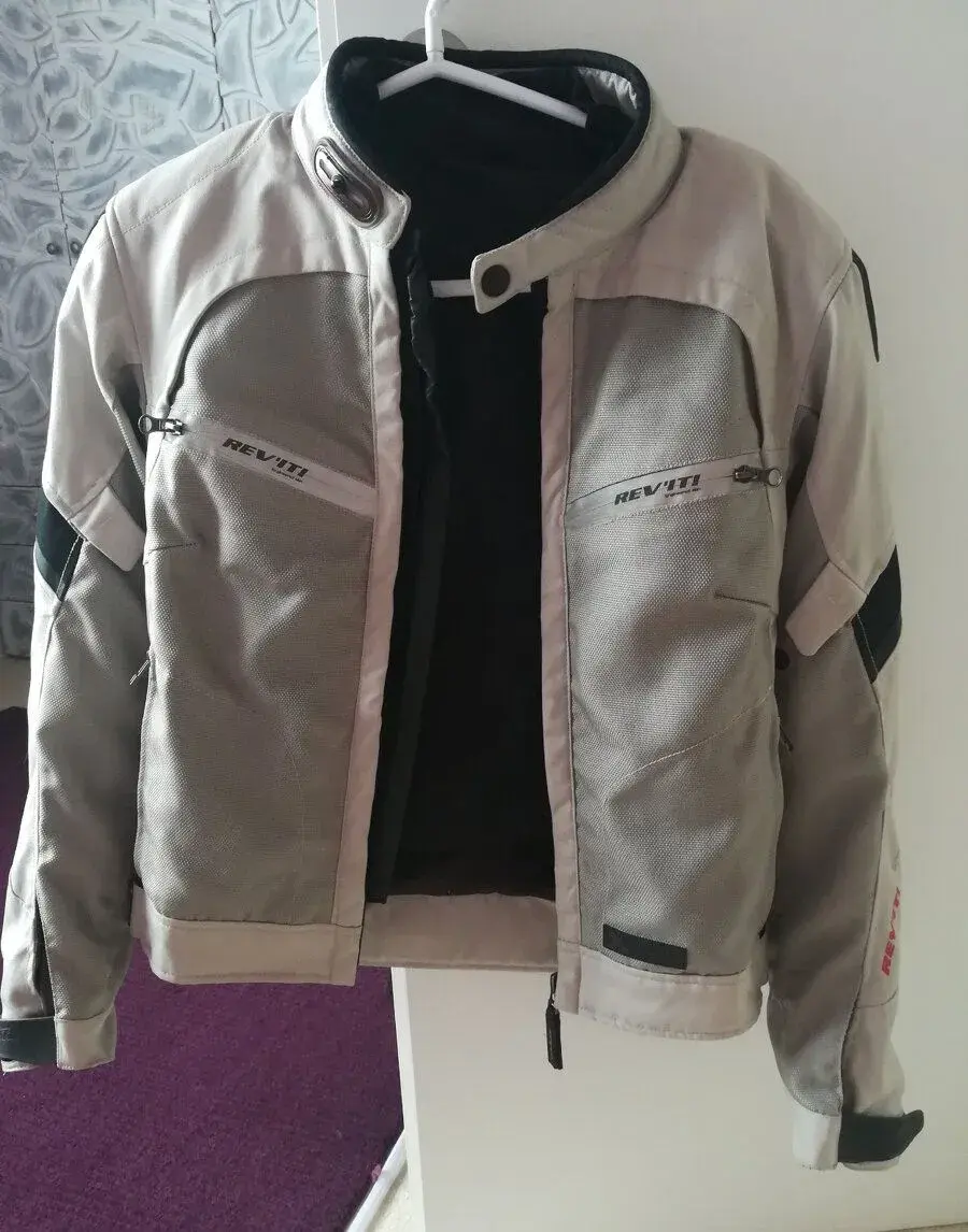 Bunda na motorku Revit Airforce, Silver, Lady 38