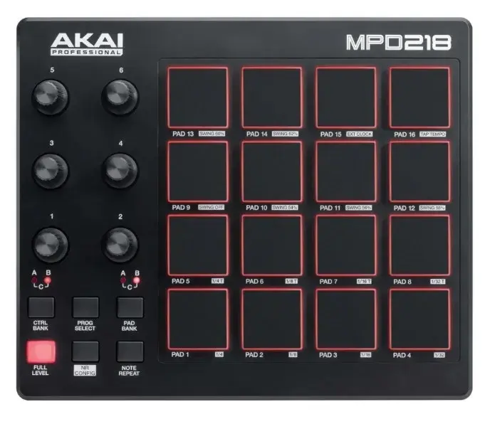 Akai MPD218 MIDI kontroler