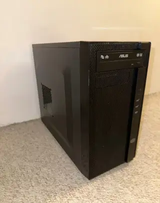 Cooler Master N200 mATX skříň + 2× ventilátor + DVD