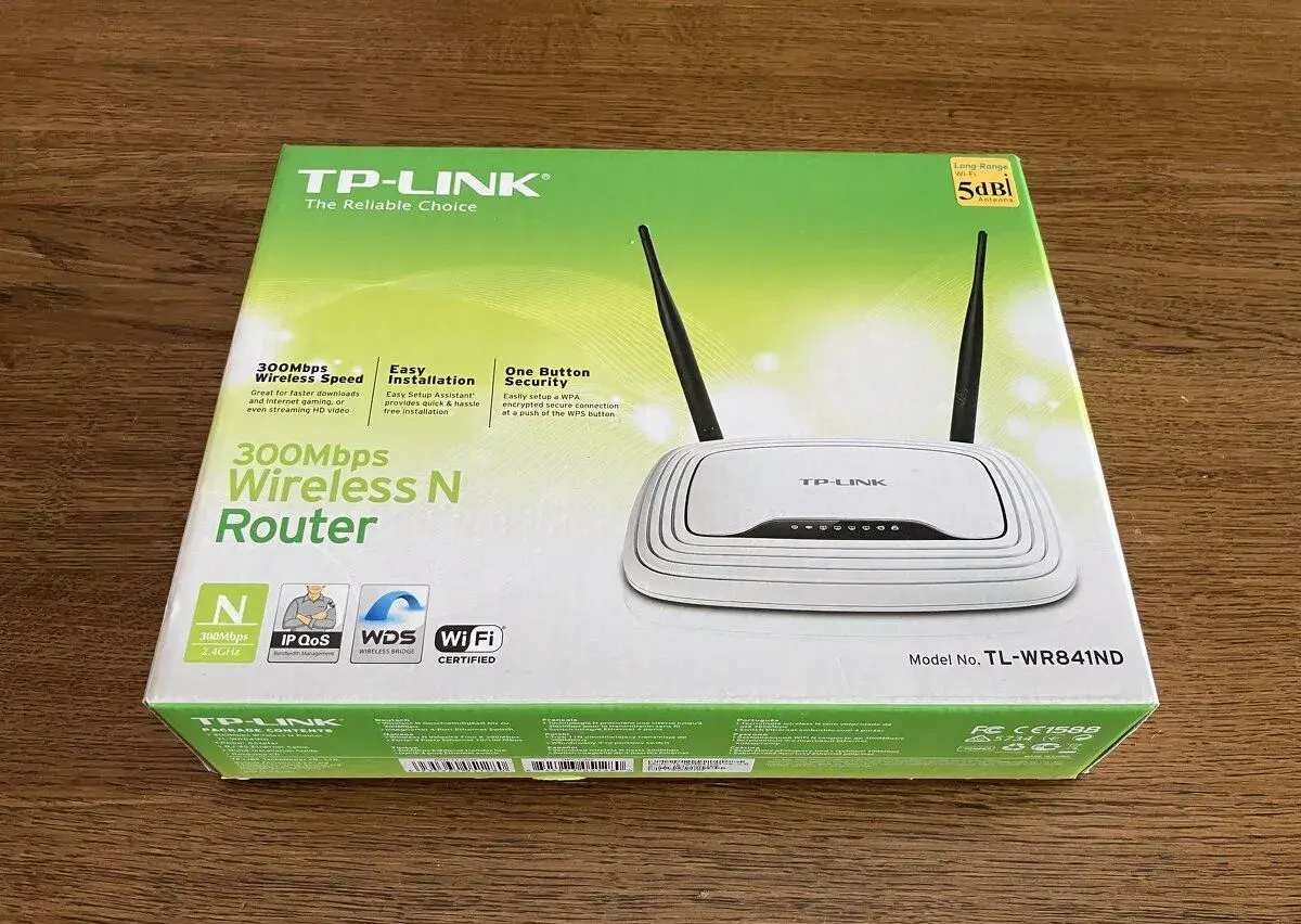 WiFi router TP-LINK TL-WR841ND