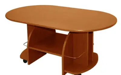 NOVÝ konferenční stolek 120x70 na kolečkách