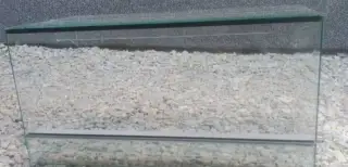 Nové 100x50x50cm terárium nové, síla skla 5mm , Horni a doln