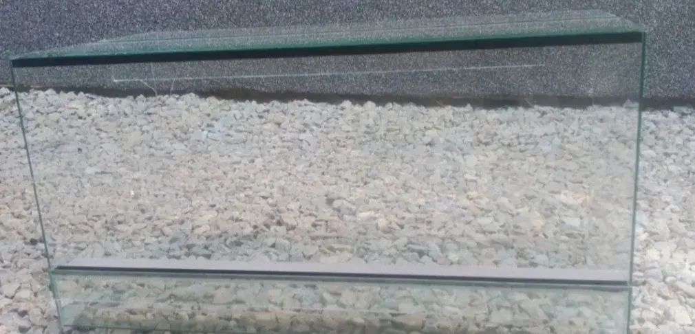 Nové 100x50x50cm terárium nové, síla skla 5mm , Horni a doln