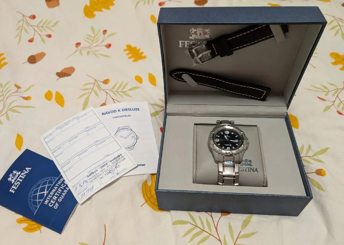 Pánské hodinky Festina F16170 – Nenošené, kompletní balení