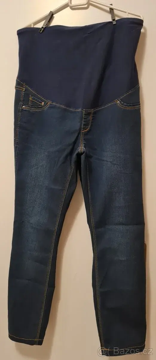 Těhotenské kalhoty H&M, vel. 46, min. použité