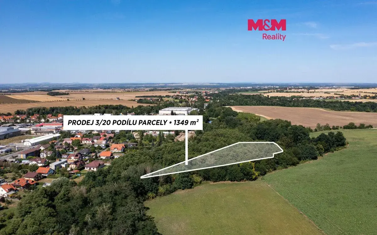 Prodej komerčního pozemku, 1349 m², Praha 9-Vinoř