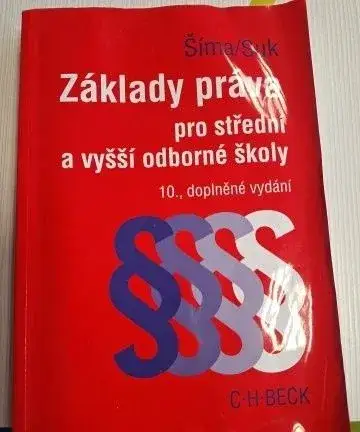 Základy práva pro střední a vyšší odborné školy