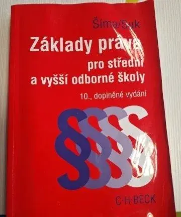Základy práva pro střední a vyšší odborné školy