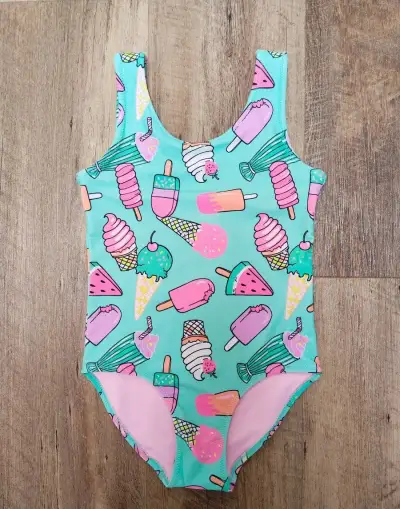 Dívčí plavky zn. H&M vel. 110/116