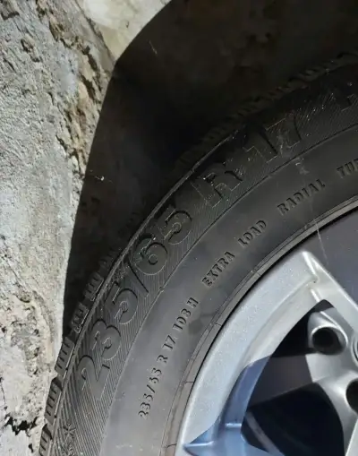 Sada: Zimní kola 17" + disky