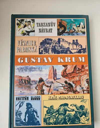 Gustav Krum, kniha komiksů
