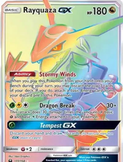 Pokémon Rayquaza GX (Secret)