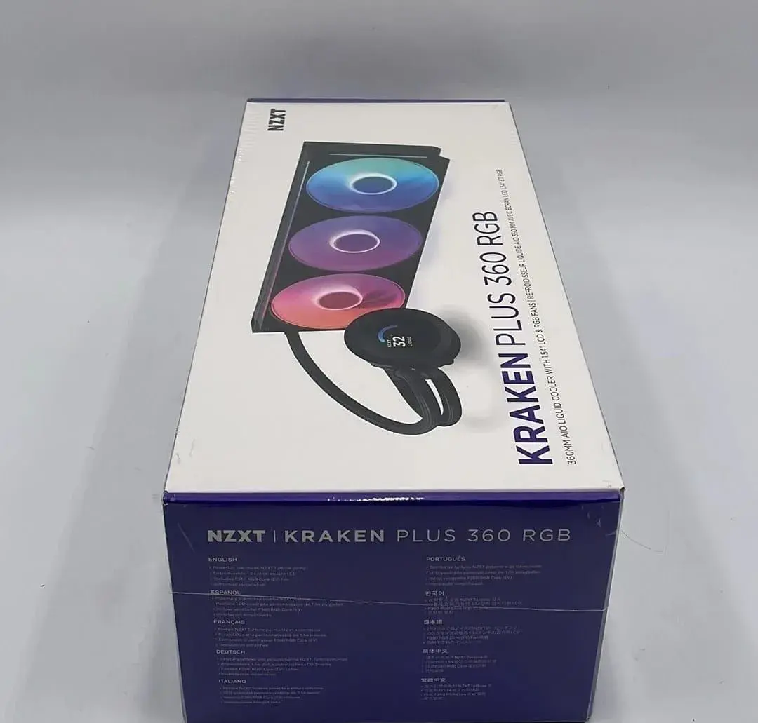Nové chlazení NZXT KRAKEN PLUS RGB 360 Black