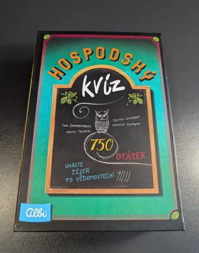 Hospodský kvíz – hráno 2×, kompletní