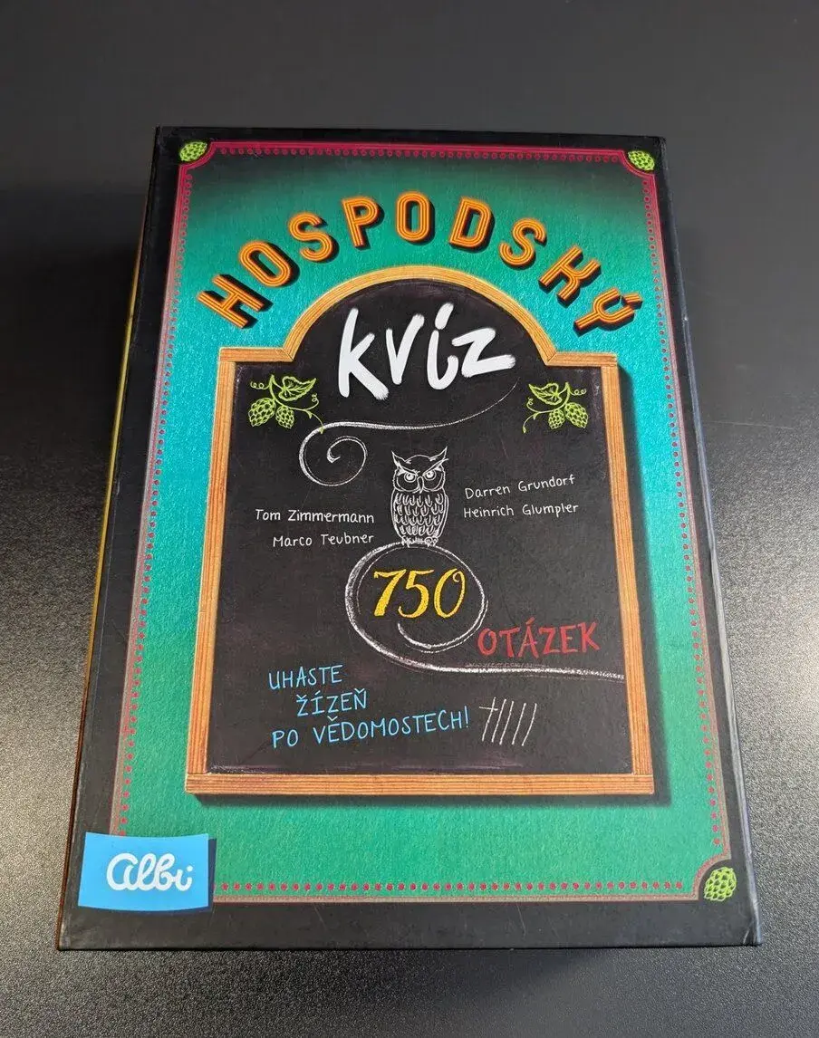 Hospodský kvíz – hráno 2×, kompletní
