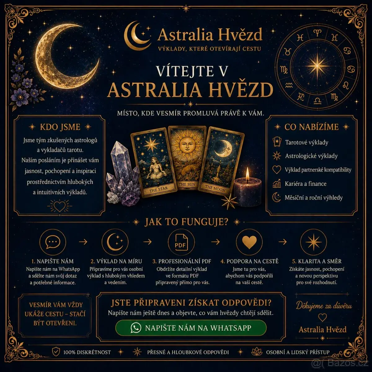Tarotové, astrologické a numerologické výklady online