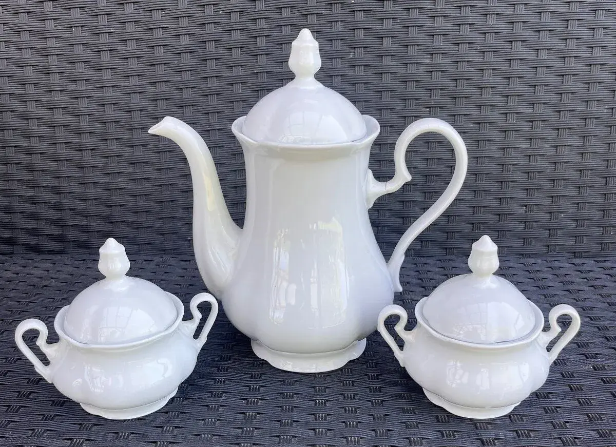 Retro porcelánová souprava ve stylu Bernadotte