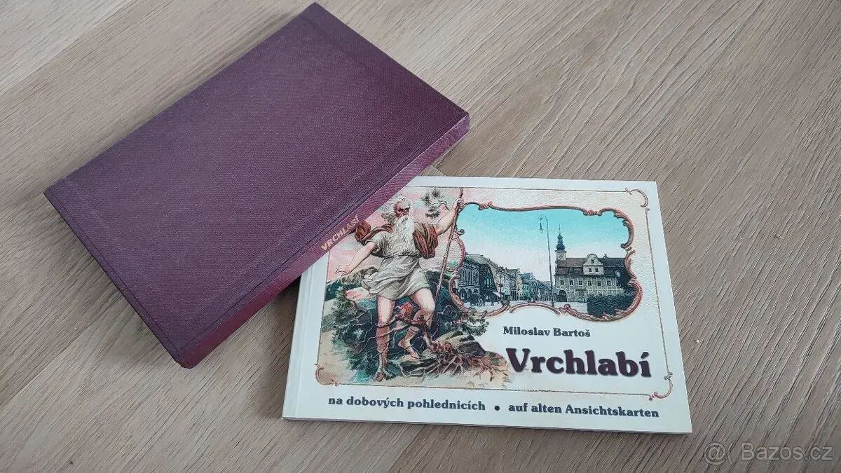 Miroslav Bartoš - Vrchlabí na dobových pohlednicích, s obale