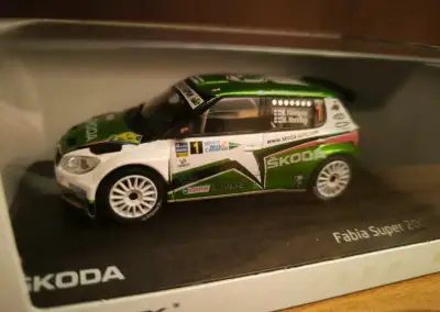 Model Škoda Fabia S2000 Abrex 1:43