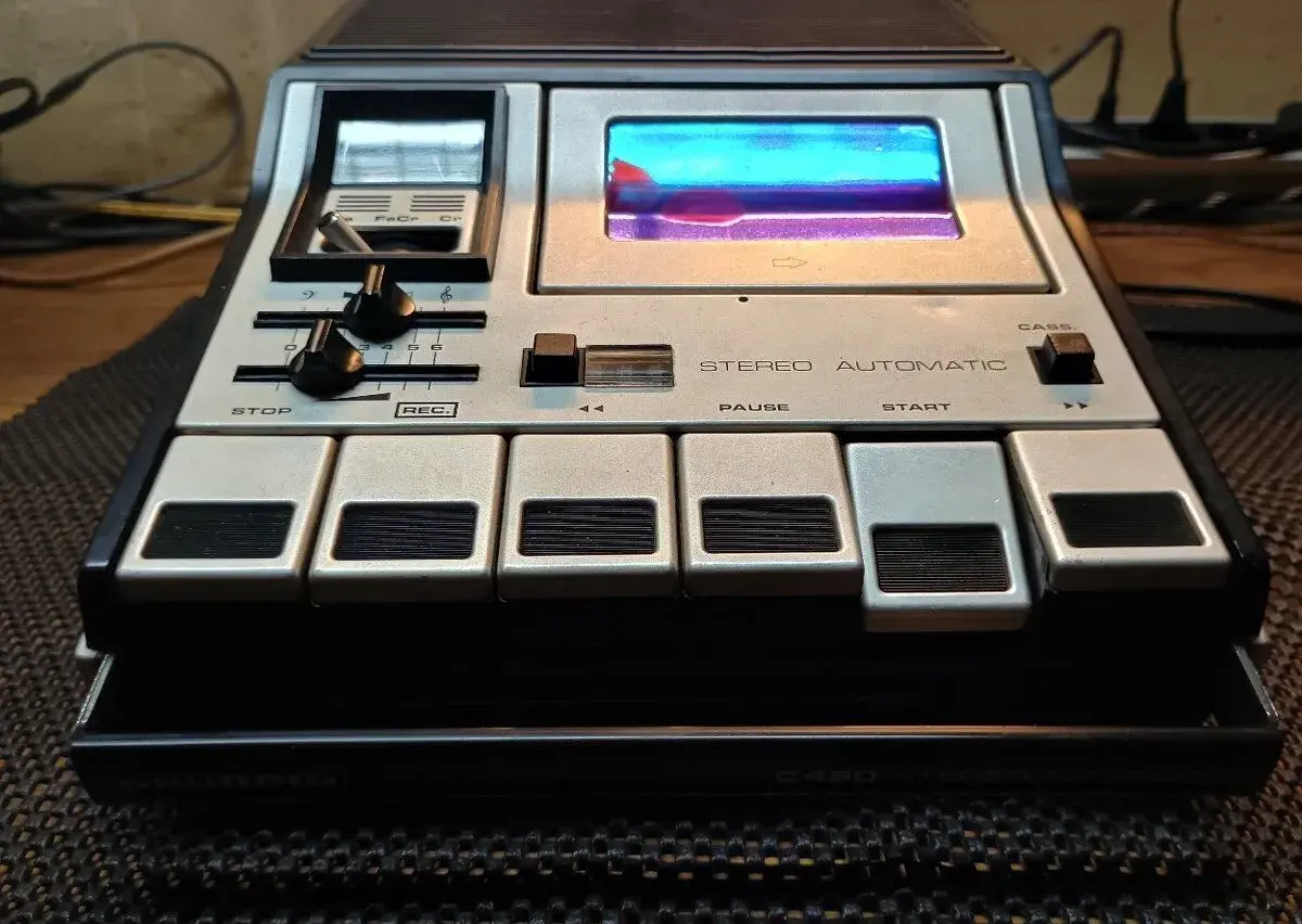 Grundig Tape recordér C480 stereoautomatic