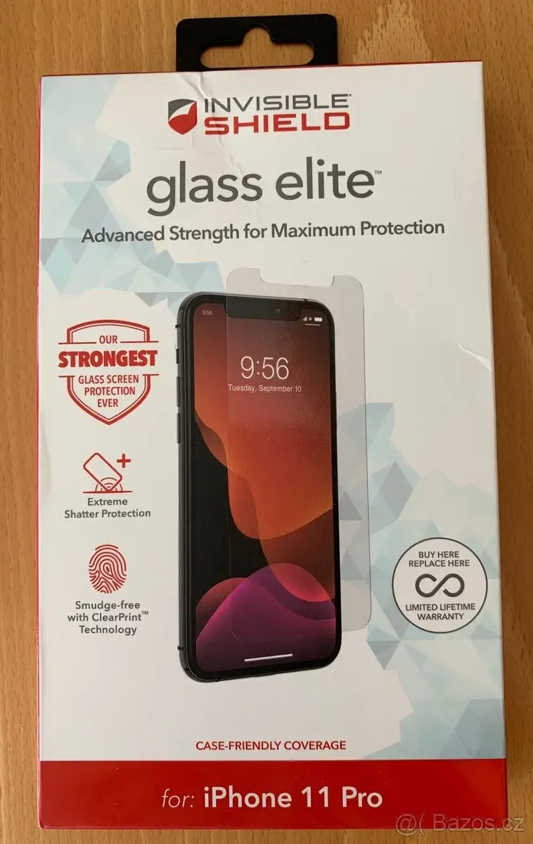 Invisible Shield Glass Elite screen protector iPhone 11 Pro