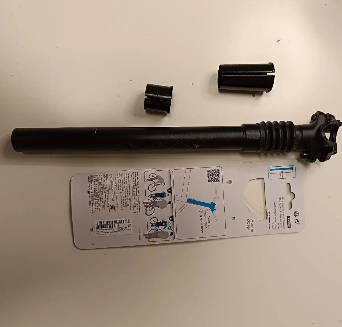 Odpružená sedlovka 27.2mm Decathlon btwin