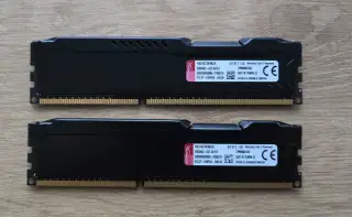 RAM DDR3 Kingston HyperX Fury Black 8GB (2x4GB) 1600