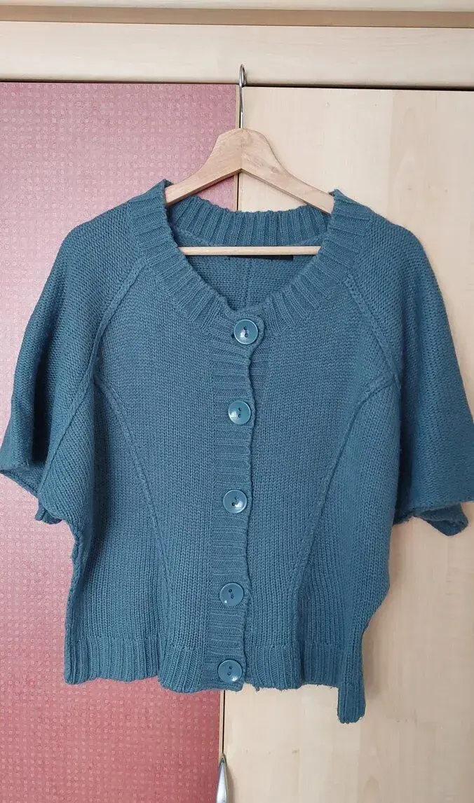 Petrolejový svetr / bolero Reserved M / 40/42