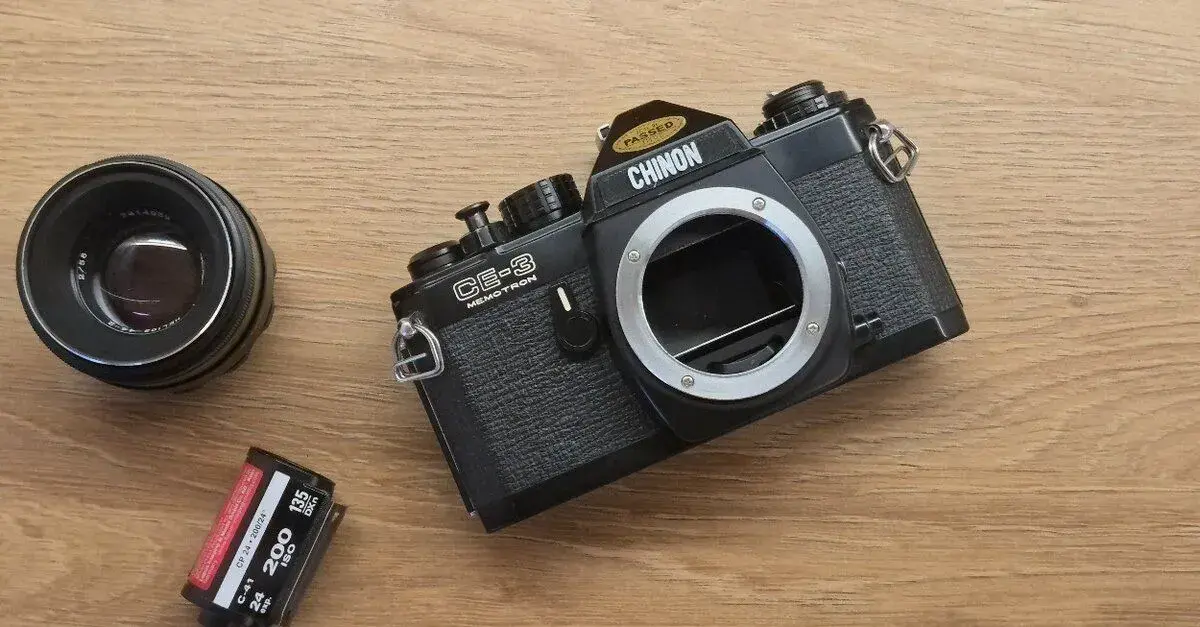 Chinon CE-3 Memotron – tělo, jako nové, po servisu