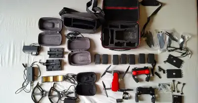 DJI Mavic AIR - červený