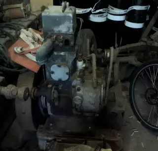Stabilní motor Škoda IS110