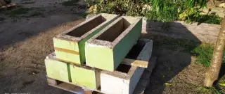 Betonové květníky 5 ks