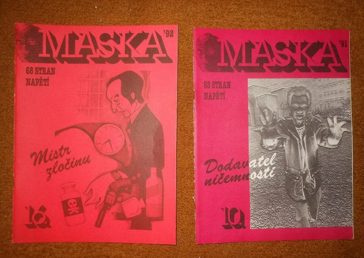 Časopis, magazín - Maska