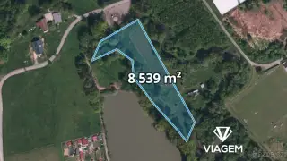 Zahrada 8 539 m², Podíl 8 % o výměře 712 m²