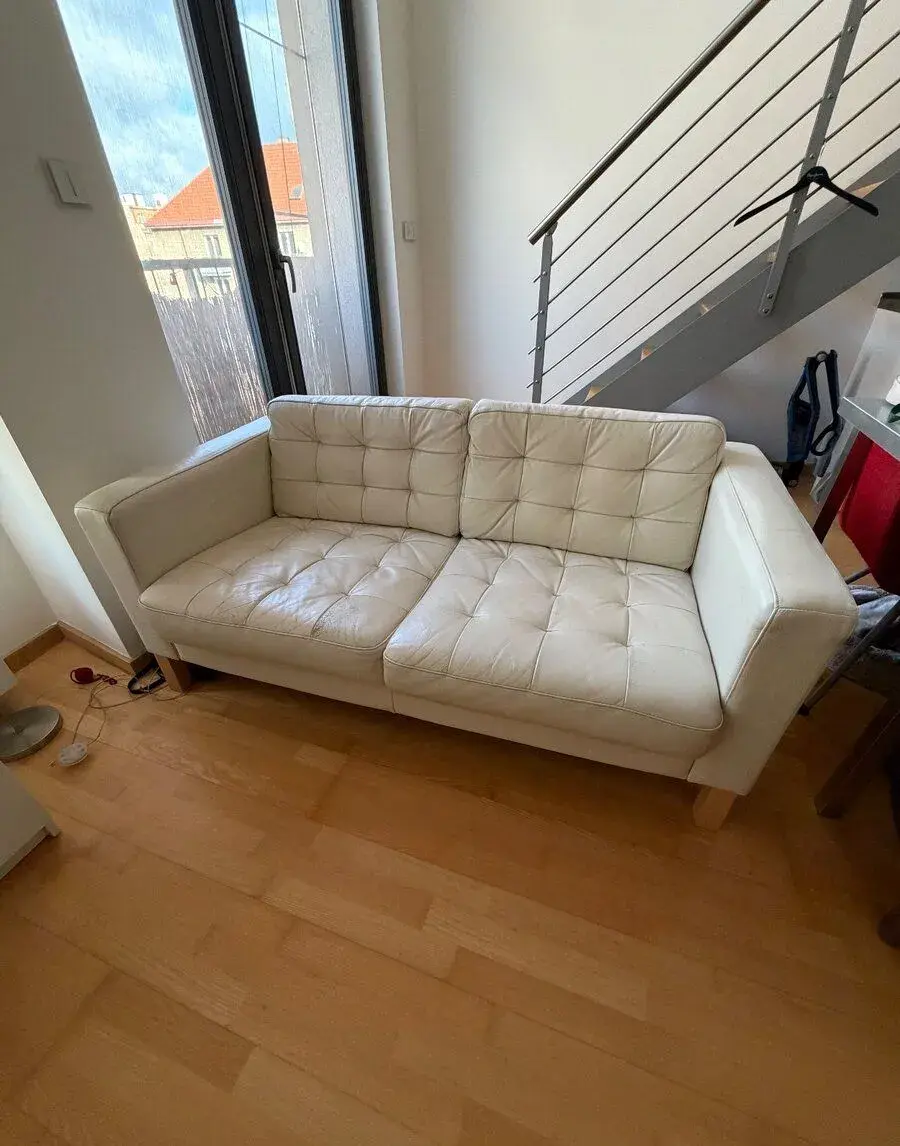 IKEA KARLSFORS - Dvoumístná kožená sedačka